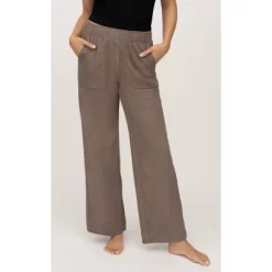 90 Degree By Reflex Marled Pique Daisy Wide Leg Pant With Side Pockets -Women Sale Shop GUEST 082dd2e6 65ae 4728 bfda b55b1356fe01