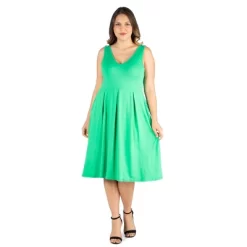 Sleeveless Midi Pocket Plus Size Dress -Women Sale Shop GUEST 0b86a5ea 6768 4b34 acb7 9c882ad61cbd