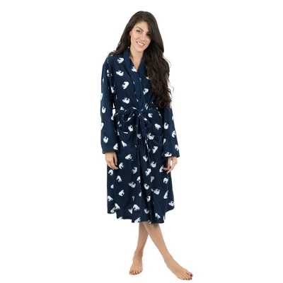 Leveret Womens Fleece Robe 18 Leveret Womens Fleece Robe - Image 16