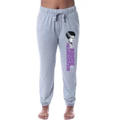 Universal Monsters Womens' The Bride Of Frankenstein Jogger Pajama Pants Grey -Women Sale Shop GUEST 0ed06d7d f5fd 4759 b9af 0f335542fce2