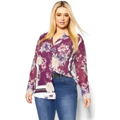 Women's Plus Size Sophia Shirt - Seafoam | CITY CHIC -Women Sale Shop GUEST 1039bd22 aa9c 4683 9469 53d04d03af57