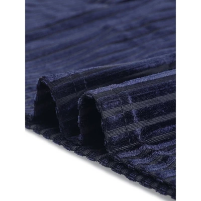 Allegra K Women's Velvet Bathrobe Soft Lounge Pajamas Sleepwear Tie Waist Flannel Robe 7 Allegra K Women's Velvet Bathrobe Soft Lounge Pajamas Sleepwear Tie Waist Flannel Robe - Image 5