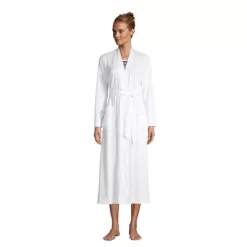 Lands' End Women's Supima Cotton Long Robe -Women Sale Shop GUEST 1474ed08 af81 49f8 bab0 ba7403ac63a2
