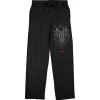 House Of The Dragon Dragon Head Logo Unisex Adult Black Sleep Pajama Pants