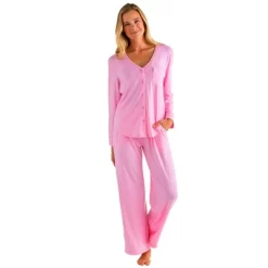 Softies Women's Ankle PJ Set With Contrast Piping 23 Softies Women's Ankle PJ Set With Contrast Piping -Women Sale Shop GUEST 17dce662 e24f 4dfd 8da0 18f9386e9177