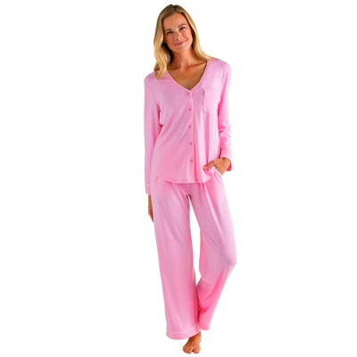 Softies Women's Ankle PJ Set With Contrast Piping 11 Softies Women's Ankle PJ Set With Contrast Piping - Image 9
