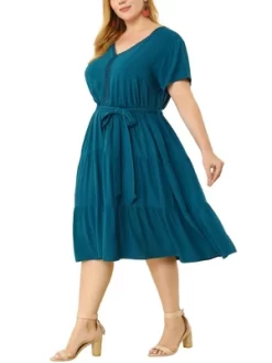 Agnes Orinda Women's Plus Size Lace Inset Babydoll Short Sleeve Shirt Dress 13 Agnes Orinda Women's Plus Size Lace Inset Babydoll Short Sleeve Shirt Dress -Women Sale Shop GUEST 21a708a4 d8ad 494c 9c62 d9aea98b9687