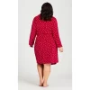 Women's Plus Size Spot Robe - Red | AVENUE 1 Women's Plus Size Spot Robe - Red | AVENUE -Women Sale Shop GUEST 24bc6877 7e8b 4cd3 ac53 74271eec5a2c