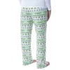 Star Wars Womens' The Mandalorian Baby Yoda Grogu Ugly Sweater Pajama Pants Green