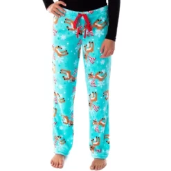 Rudolph The Red Nosed Reindeer Soft Touch Fleece Plush Juniors Pajama Pants -Women Sale Shop GUEST 28cc1072 d1a3 4690 b3c7 6eb99e3d077e