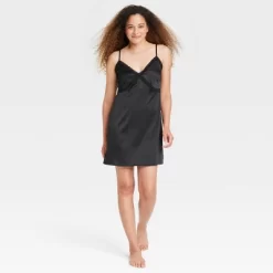 Women's Satin Slip Sleep Dress - Colsieā¢