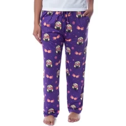 Harry Potter Womens' Luna Lovegood Glasses Chibi Allover Print Pajama Pants Purple -Women Sale Shop GUEST 29bd4b1a d748 4234 8e49 e12ad7351e92