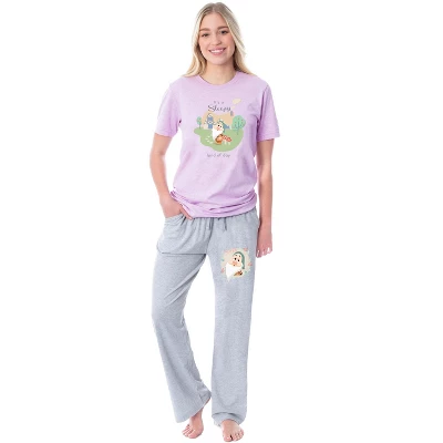 Disney Women's Snow White Sleepy It's A Sleepy Kind Of Day Pajama Set Multicolored 6 Disney Women's Snow White Sleepy It's A Sleepy Kind Of Day Pajama Set Multicolored - Image 4