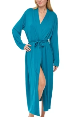 Women's Classic Soft Knit Long Lounge Robe With Pockets -Women Sale Shop GUEST 30b97b2e 1e8d 4ef0 8346 a8db4af011cd