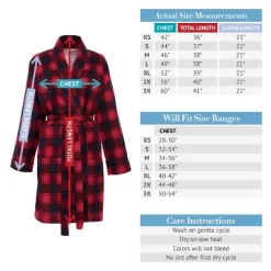 Women's Soft Cotton Flannel Robe, Plaid Bathrobe -Women Sale Shop GUEST 329501ec 0425 44aa b906 ed76185c2109
