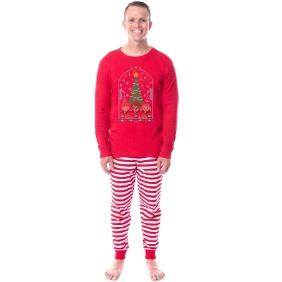 Harry Potter Christmas Sweater Golden Trio Tight Fit Family Pajama Set 4 Harry Potter Christmas Sweater Golden Trio Tight Fit Family Pajama Set - Image 2