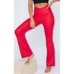 90 Degree By Reflex Interlink High Shine Cire Elastic Free V-Back Flared Leg Yoga Pants -Women Sale Shop GUEST 355c2c58 3c85 45d5 8c99 bbc3f95fc163 1