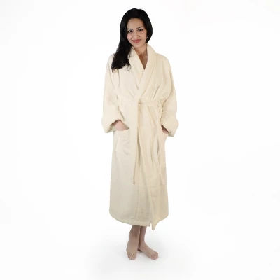 Women's Ultra-Absorbent Cotton Bathrobe By Blue Nile Mills 13 Women's Ultra-Absorbent Cotton Bathrobe By Blue Nile Mills - Image 12