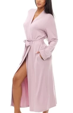 Women's Classic Soft Knit Long Lounge Robe With Pockets -Women Sale Shop GUEST 39499288 ca0c 4fdb 9d8d ff9c7cd4f6c3