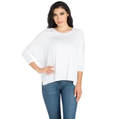 24seven Comfort Apparel Womens Oversized Long Sleeve Dolman Top 17 24seven Comfort Apparel Womens Oversized Long Sleeve Dolman Top -Women Sale Shop GUEST 3ce42155 7728 44ad a1da c02fa41e6e46