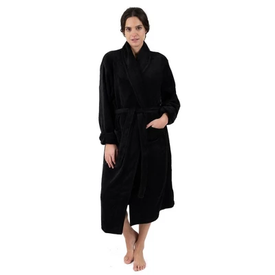 Leveret Womens Fleece Robe 6 Leveret Womens Fleece Robe - Image 4