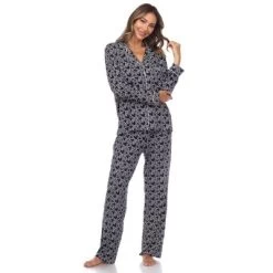 Women's Long Sleeve Heart Print Pajama Set - White Mark 16 Women's Long Sleeve Heart Print Pajama Set - White Mark -Women Sale Shop GUEST 3d23bff9 3ba7 4c67 9974 de9ed4aaebb7