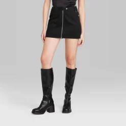 Women's Cargo Utility A-Line Mini Skirt - Wild Fable™