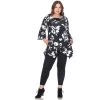 Women's Plus Size Floral Printed Blanche Tunic Top With Pockets - White Mark 2 Women's Plus Size Floral Printed Blanche Tunic Top With Pockets - White Mark -Women Sale Shop GUEST 455c6eda 52bf 42eb 90d5 363c75320b46
