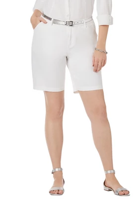 Jessica London Women’s Plus Size Chino Short 4 Jessica London Women’s Plus Size Chino Short - Image 2