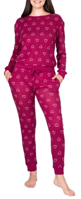 Blis Women's Crew Neck Pajama Set With Jogger 10 Blis Women's Crew Neck Pajama Set With Jogger - Image 8