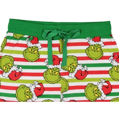 Dr. Seuss Womens' The Grinch Who Stole Christmas New Nice Lounge Pajama Sets 7 Dr. Seuss Womens' The Grinch Who Stole Christmas New Nice Lounge Pajama Sets - Image 5
