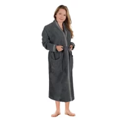 All-Season Unisex Cotton Terry Lounge Bathrobe With Embroidery By Blue Nile Mills 20 All-Season Unisex Cotton Terry Lounge Bathrobe With Embroidery By Blue Nile Mills -Women Sale Shop GUEST 49e85e44 b460 4253 9a52 1fefc9b9f1ec