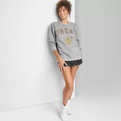 Women's Oversized Dream State Graphic Sweatshirt - Wild Fable™ Heather Gray -Women Sale Shop GUEST 4b8b0ba6 8ea4 4530 b679 6cdd3acd808a