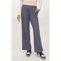 90 Degree By Reflex Marled Pique Daisy Wide Leg Pant With Side Pockets -Women Sale Shop GUEST 519692c5 d7b3 43fb bd3a 3b66c5d9d1c9