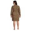 Lands' End Women's Cotton Blend Above The Knee Length Robe -Women Sale Shop GUEST 52fd78ec eb06 4c7f b670 37bb07488a4b
