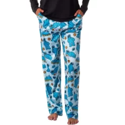 Sesame Street Women's Cookie Monster Tossed Print Sleep Pajama Pants Blue -Women Sale Shop GUEST 5aa6a06c 44ca 43ea bb50 1dc37777ba5c