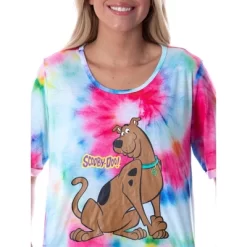 Scooby-Doo Women's Cartoon Graphic Tie Dye Nightgown Sleep Shirt Pajama Multicolored -Women Sale Shop GUEST 5ada6883 d003 4c40 9392 143c87bd9cbf