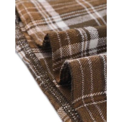 Allegra K Women's Plaid Sleeveless Tie Back A-Line Overall Pinafore Dresses 6 Allegra K Women's Plaid Sleeveless Tie Back A-Line Overall Pinafore Dresses - Image 4