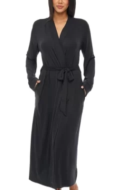 Women's Classic Soft Knit Long Lounge Robe With Pockets -Women Sale Shop GUEST 5c606035 7870 49ae a4b3 672cfdd2d87a