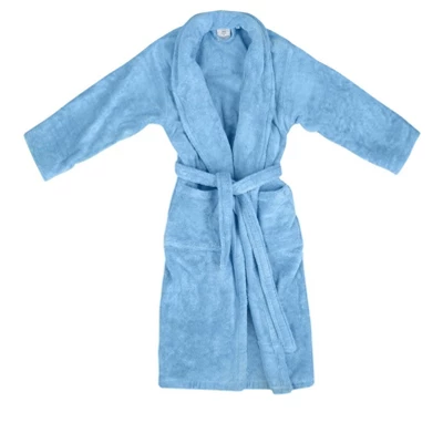Classic Turkish Towels Unisex Shawl Collar Terry Cloth Robe 4 Classic Turkish Towels Unisex Shawl Collar Terry Cloth Robe - Image 2