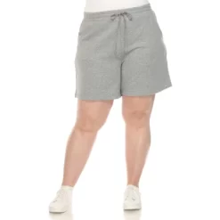 Plus Size Super Soft Drawstring Waistband Sweat Short -Women Sale Shop GUEST 61e61697 7990 4da5 9646 c4f086ef2cdd