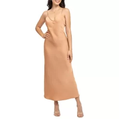 August Sky Women's V-neck Slip On Midi Dress -Women Sale Shop GUEST 625075f8 2e17 418d bc71 7e0ed0200edb