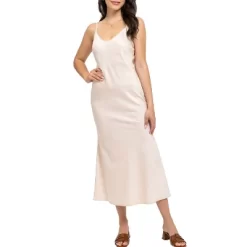 August Sky Women's V-neck Slip On Midi Dress -Women Sale Shop GUEST 62f6a7f7 1d53 4f2f a0e2 403d4e0e049b