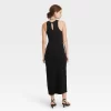 Women's Sleeveless Ponte Racerback Midi Dress - A New Day™