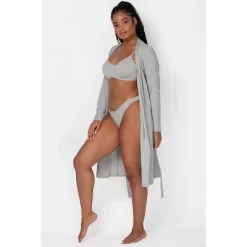 Smart & Sexy Comfort Cotton Rib Cardigan Robe -Women Sale Shop GUEST 66aa9ce0 d9ce 4c52 be76 79d02abc6640