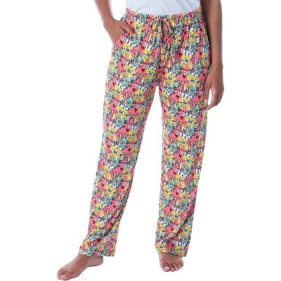 Nickelodeon Womens' SpongeBob SquarePants Patrick Character Pajama Pants Multicolored 6 Nickelodeon Womens' SpongeBob SquarePants Patrick Character Pajama Pants Multicolored - Image 4