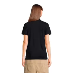 School Uniform Young Women's Short Sleeve Mesh Polo Shirt