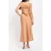 August Sky Women's V-neck Slip On Midi Dress -Women Sale Shop GUEST 681eed0e 7c4e 447c bdee 1a0bc2a8a629