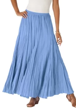 Jessica London Women’s Plus Size Flowing Crinkled Maxi Skirt -Women Sale Shop GUEST 6abe2ccc 4507 4510 a4ec 6acfe6e15817