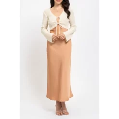 August Sky Women's V-neck Slip On Midi Dress -Women Sale Shop GUEST 6decfebd 2e68 441e a257 fa5ea47f871e